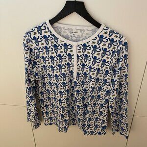 Roller Rabbit - Monkey Pajama Top and Pant Set - Blue